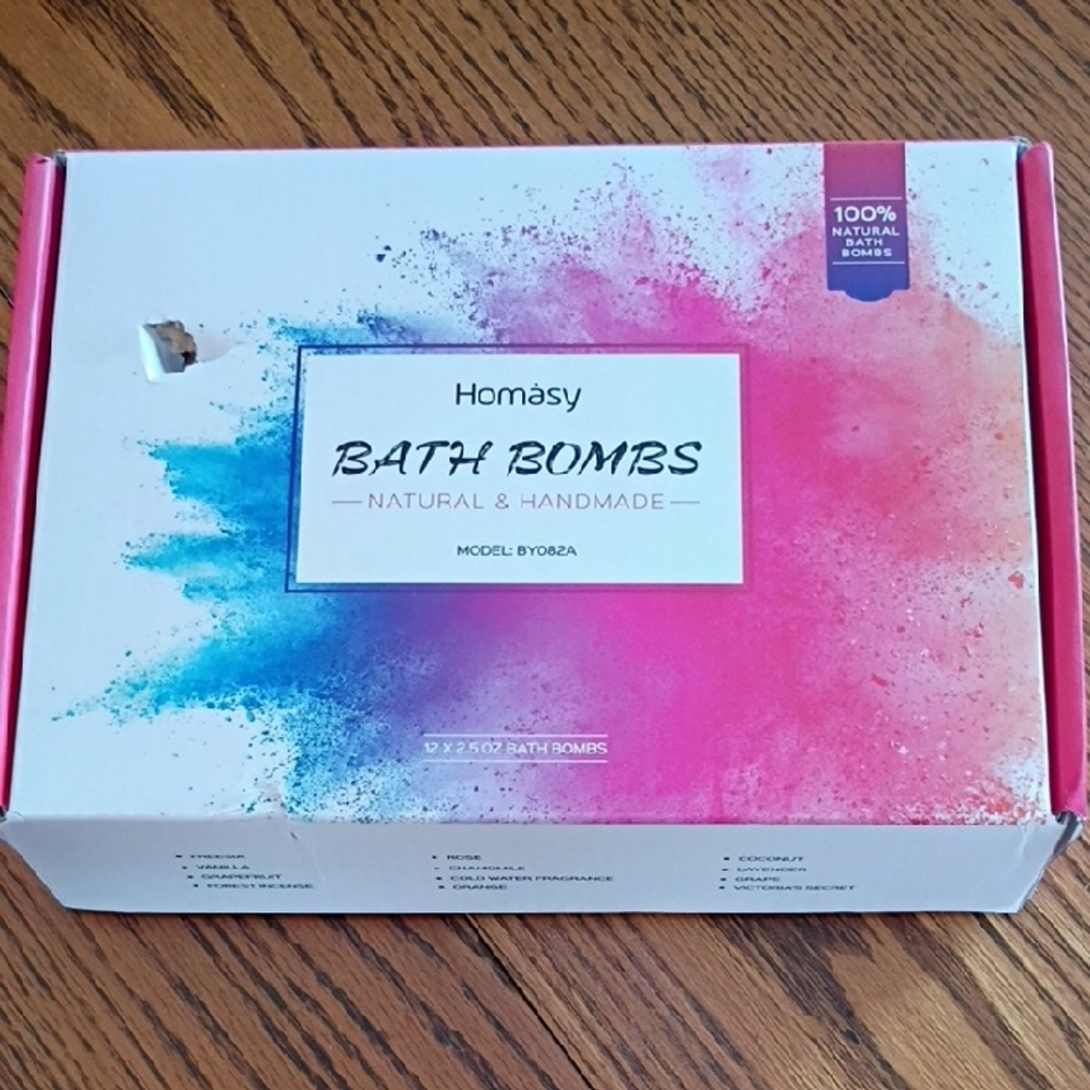 Pink Bath Bombs - Natural & Handmade